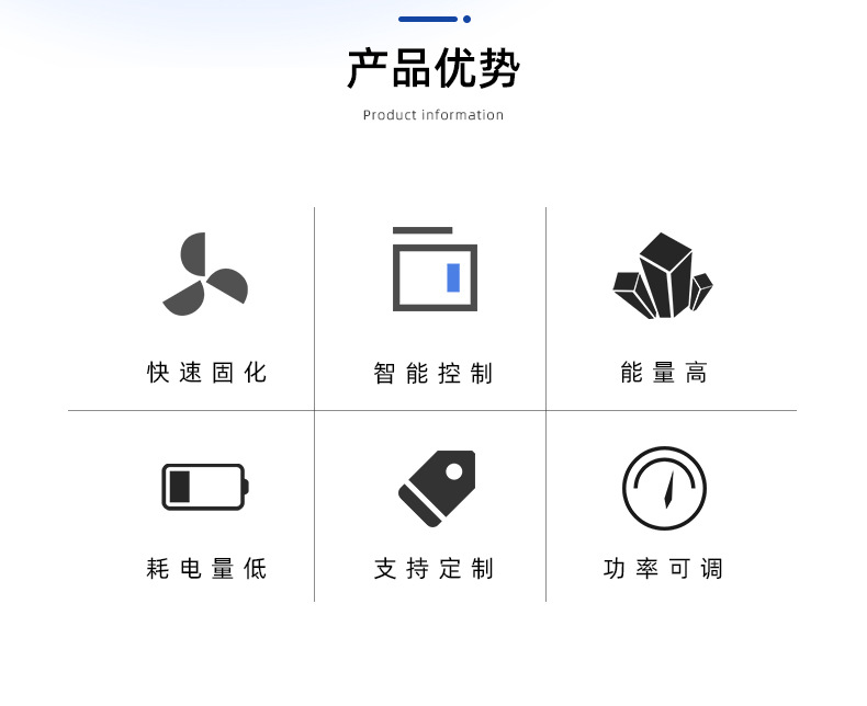 厂家定制uvled流水线固化机UVLED隧道式固化炉uv固化设备