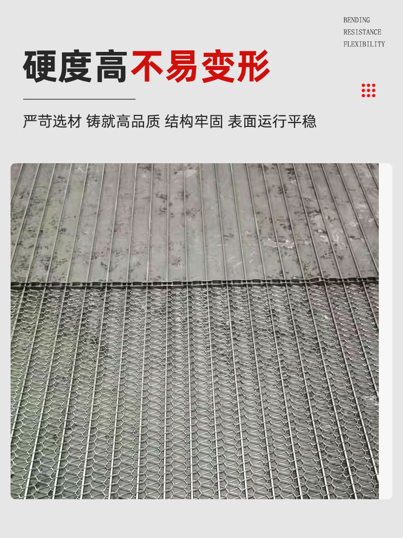不锈钢输送网带人字形加密网链工业隧道炉烘干流水线网带现货供应
