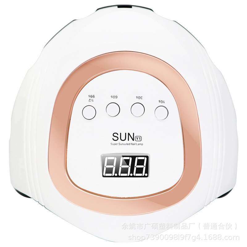 Hisea美甲灯168W美甲机Y1美甲灯UVLED指甲美甲器美甲烘干机
