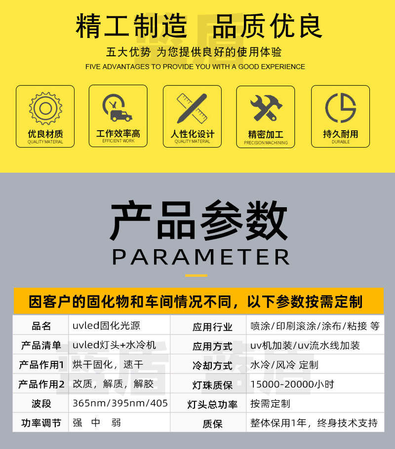 蓝盾uv固化机设备丝印移胶印机加装紫外线uvled固化灯光源厂家