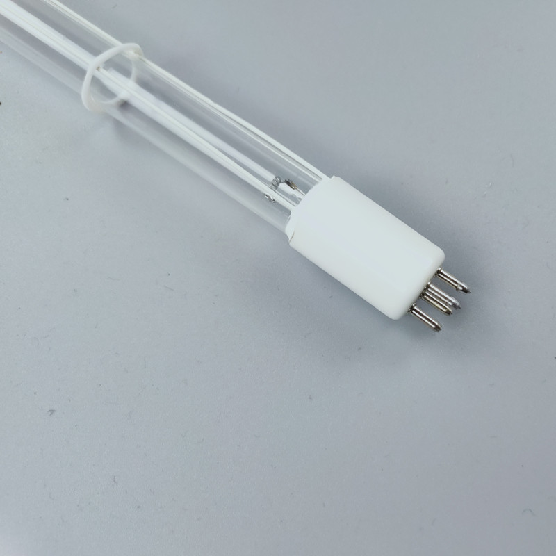 uvc汞齐直管紫外线消毒灯uv光氧光解环保设备废气污水杀菌灯管