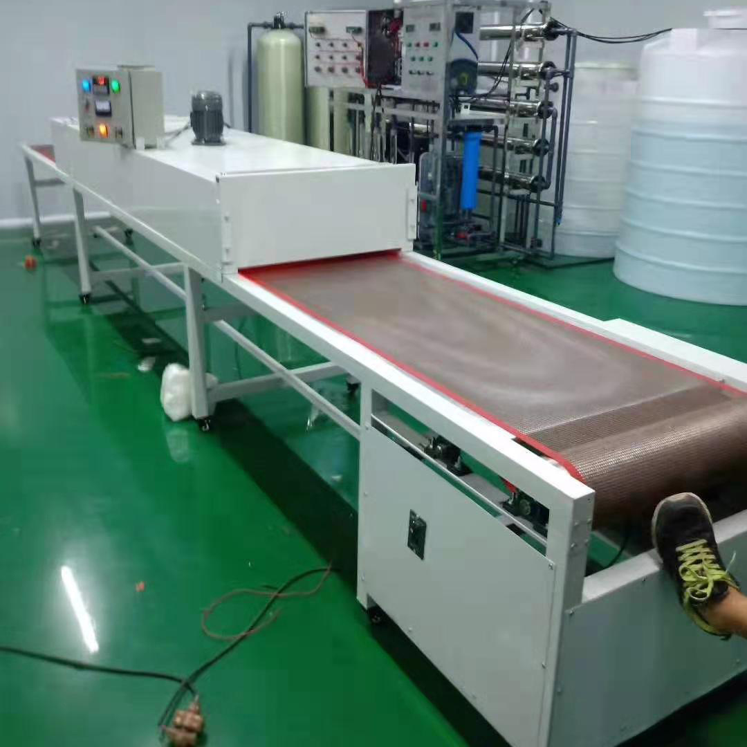 厂家定制不锈钢隧道炉铁氟龙烘干线五金丝印喷油烤干流水线网带线