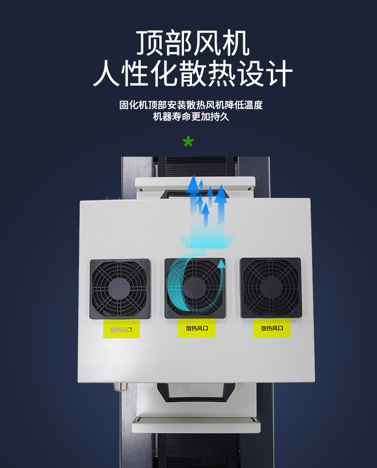 UVLED固化机uv固化设备无影胶油墨光固机uv炉光固化机隧道烘箱