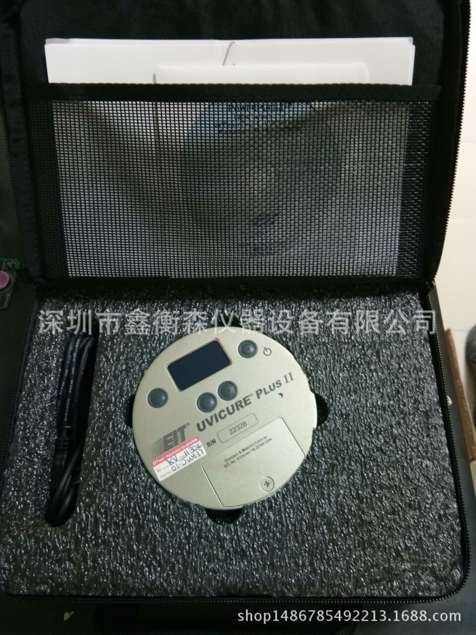 美国EITUV能量计单通道能量计UVICUREPlusⅡ单波段能量计