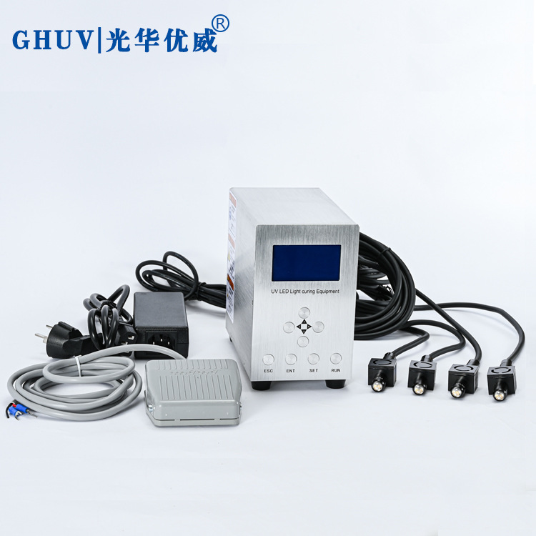 直销UVLED点光源固化灯UV胶固化机紫外线无影胶固化机