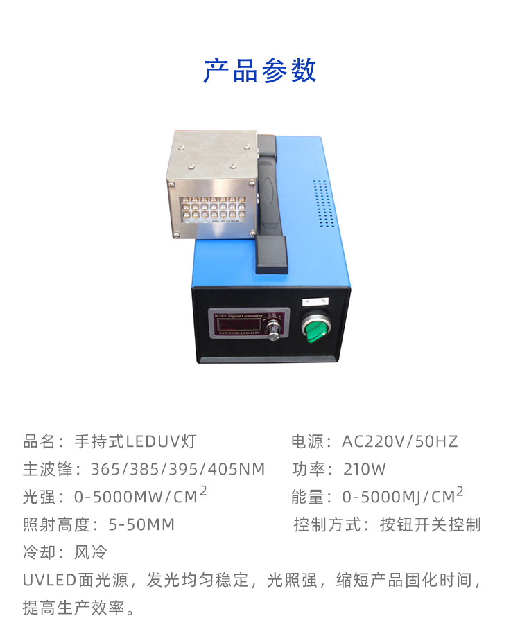 LED面光源365nmUV固化灯uv胶固化设备led395nm冷光源紫外线固化机