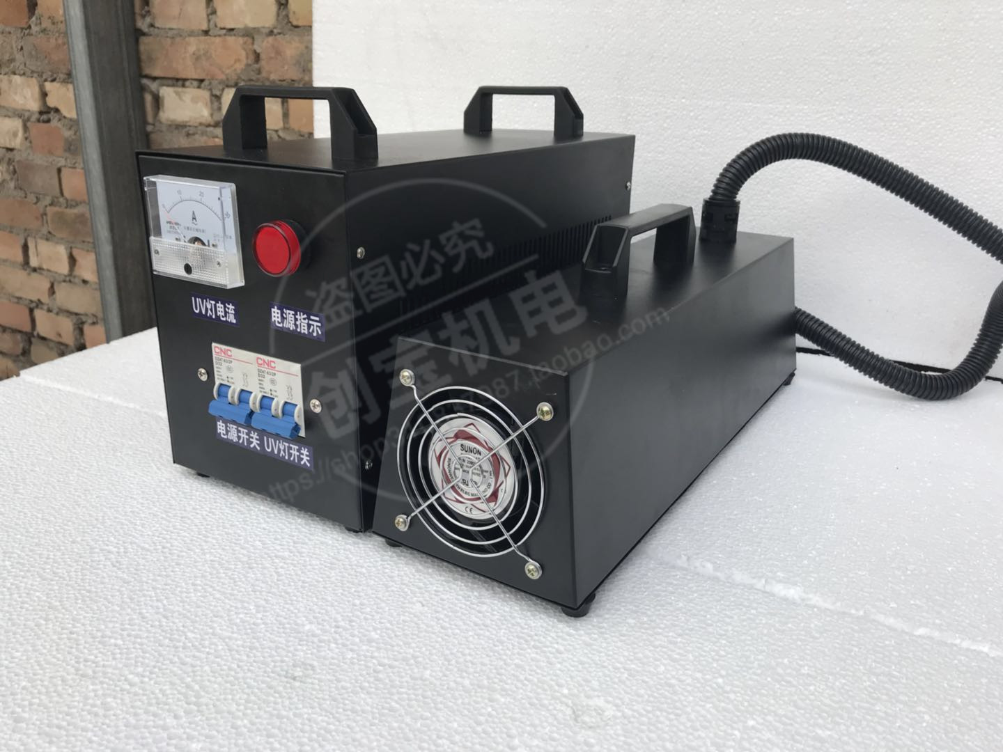 紫外线灯箱_1kw加长灯管uv手提uv超轻uv烤灯大灯翻新