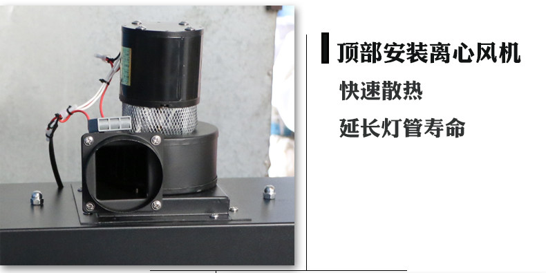 加装uv固化机_厂家4kw顶部风机紫外光固化机加装uv固化机