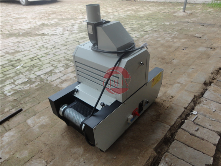 uv胶水光固机_200-2uv光固化桌面台式传送带uvuv胶水光固机