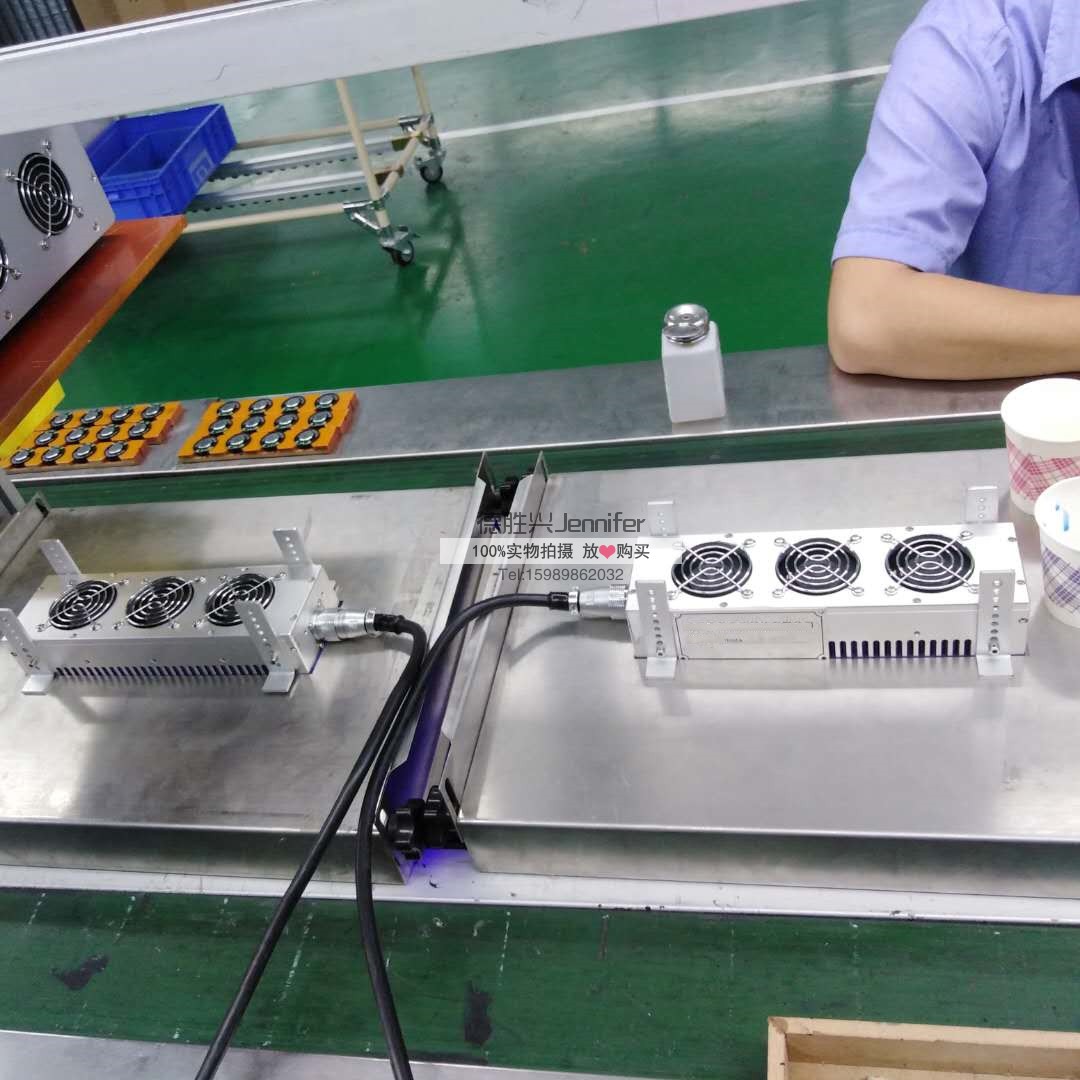 双工位uvled固化机_厂喇叭固化机50*200mm双工位uvled音响喇叭固化