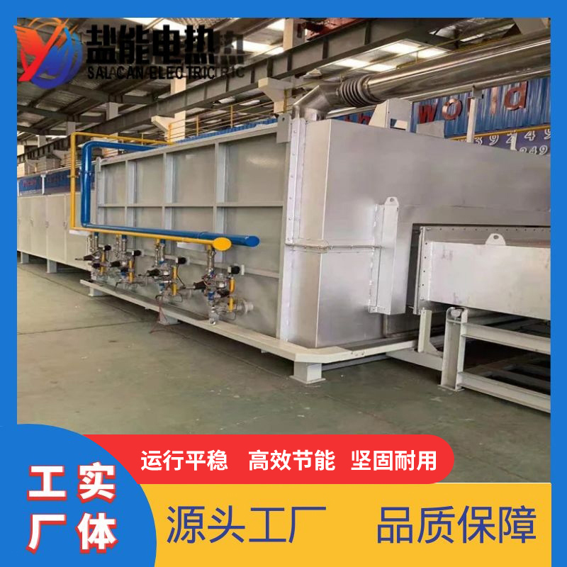 盐能 高温隧道炉厂家 电加热烘干线 快速干燥温控便捷 支持定制