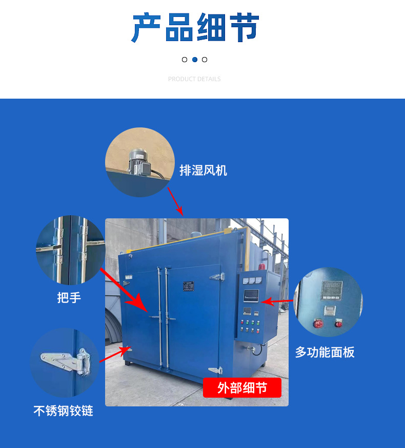 谷物果蔬脱水用 电热恒温鼓风干燥箱 适用范围广 维护方便