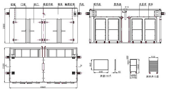 工业烤箱_厂家直销高温鼓风干燥箱热风循环烘箱定制工业烤箱