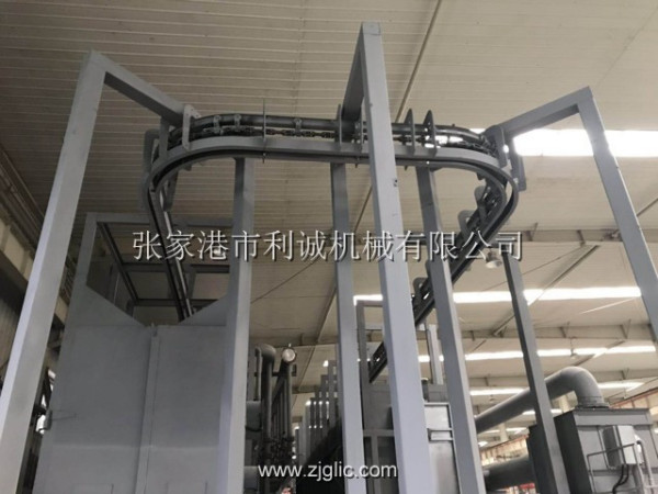 工业烤箱_东莞大型工业烤箱挂式烘干箱吊空炉隧道式输送炉PLC控制烤箱