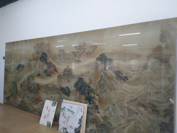 PU色漆滚涂机竹纤维UV光油淋涂机3D瓷砖背景墙UV固化机
