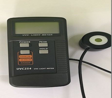 UVC杀菌消毒用紫外辐照计UVC254nm紫外线强度测试仪UV能量计
