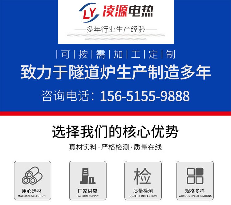电加热高温隧道炉 隧道式烘干设备 使用温度可定制