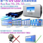 系统点光源固化机_全触屏uv32路控制系统点光源固化机