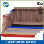 特氟龙输送网带_江苏维凯厂家特氟龙输送网带烘干网带耐高温传送6018