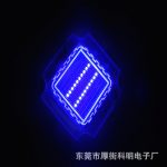 uvled灯珠_厂家供应UVled灯珠20W紫光波长415-420nm10串2并大功率集成