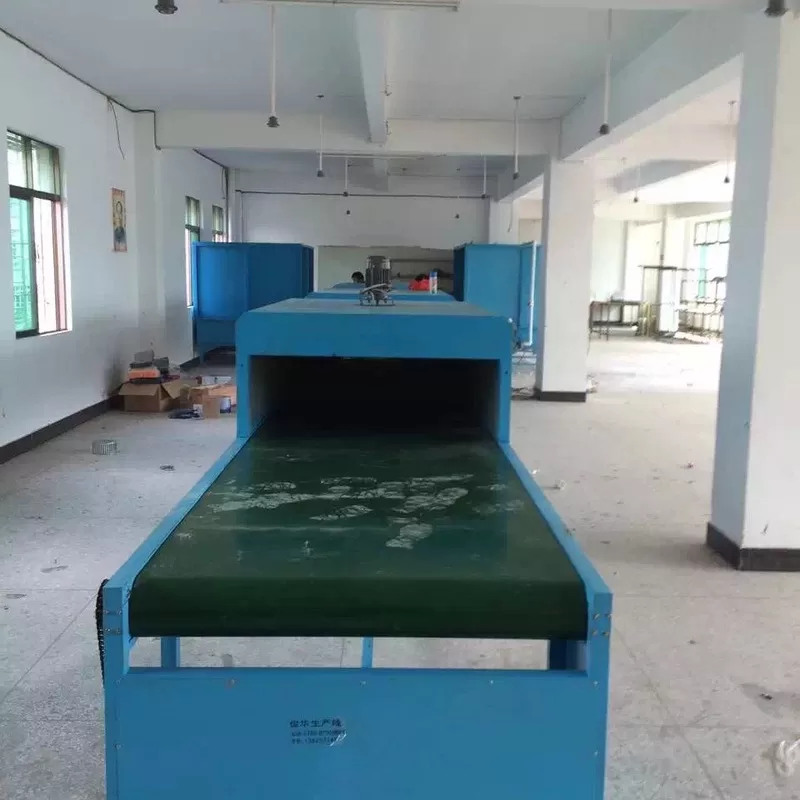 二手流水线_东莞销售喷油丝印恒温工业烤箱拉隧道炉烘干线