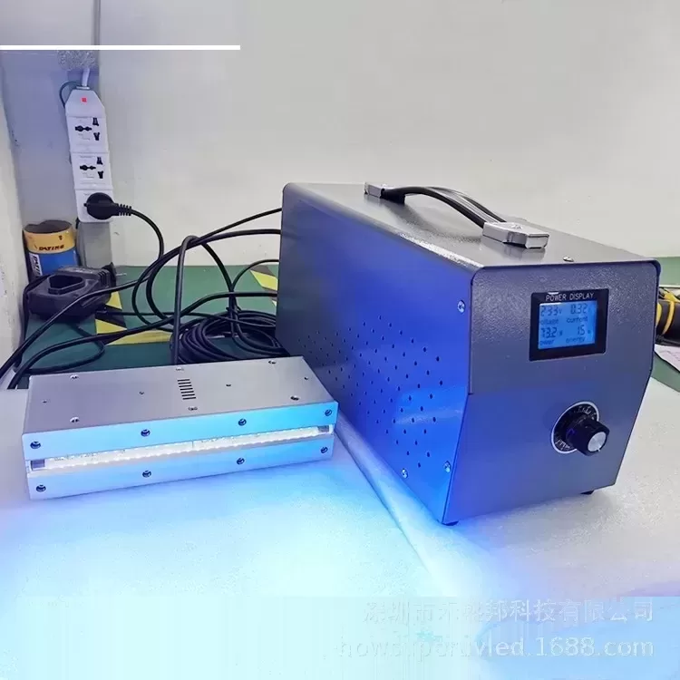 uv胶水固化机_厂家风冷led紫外线光源uv胶水固化机玻璃塑料粘接
