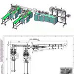 自动口罩机_一托二口罩机整套3d2d图纸外购件清单bom电路图plc程序