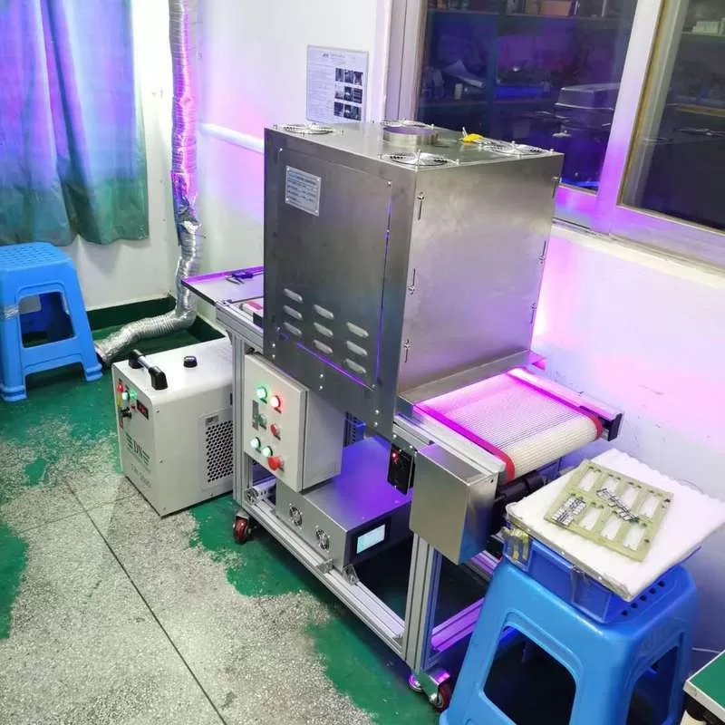 烘干固化设备_UV机LED隧道机UVLED输送机UV炉UVLED隧道炉固化炉传送带UV固化炉