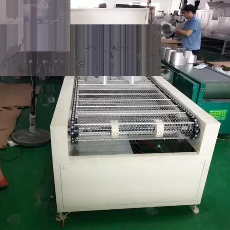 烘干固化设备_宇灿定做红外线烘干隧道炉工业隧道炉网带式烘干线隧道炉