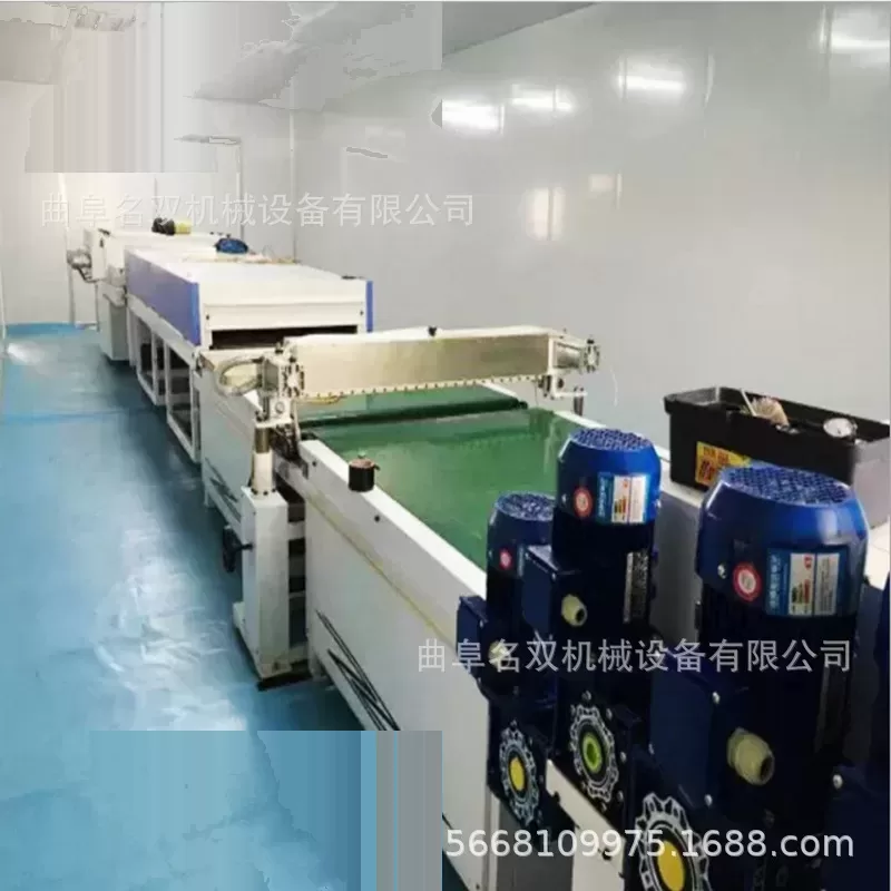 涂装机_瓷砖均匀上漆淋涂机木工机械UV固化淋涂机生产线上门安装调试