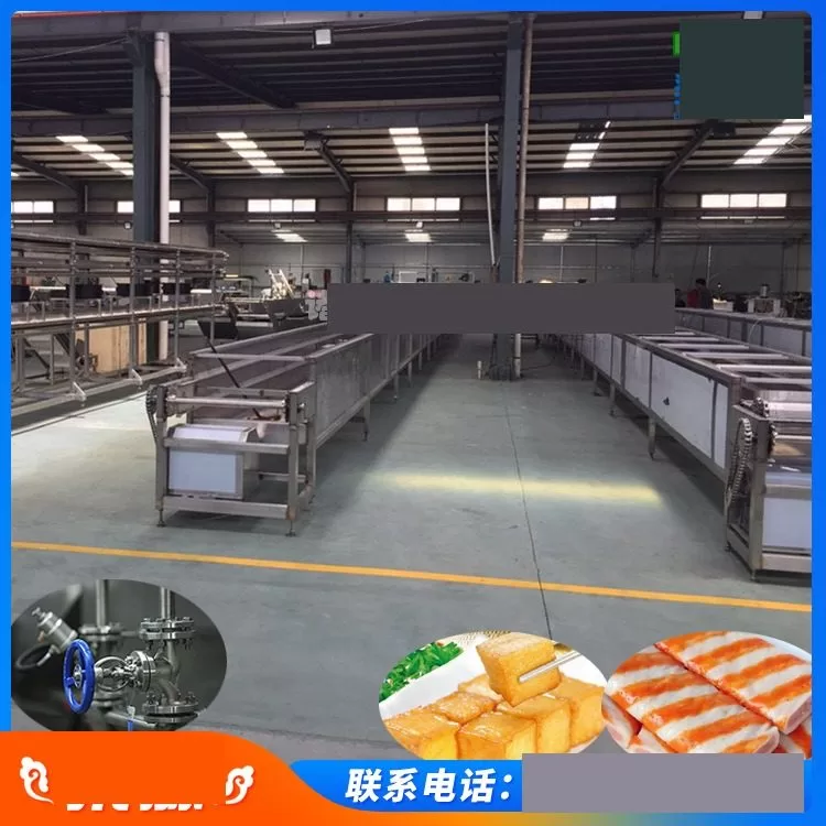 食品杀菌设备_全自动连续式肉排蒸汽隧道炉大型肉条蒸汽流水线大型连续式蒸炉