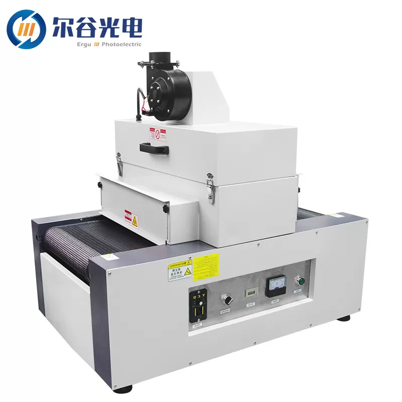 RX400-1紫外线UV固化机传送带式UV炉3kw小型桌面式UV胶硬化设备