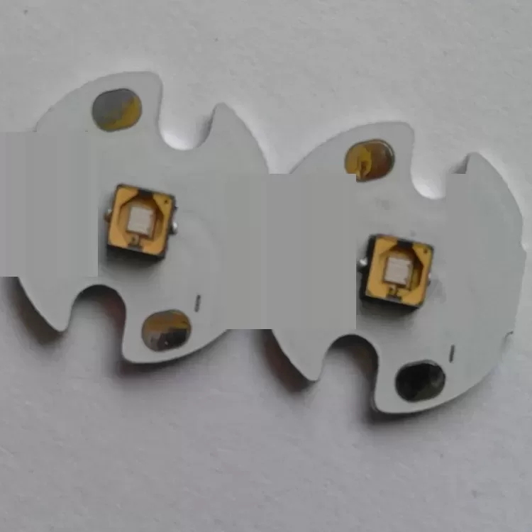 3535紫光灯珠宁海手电筒光源5W365nm3535UVLED荧光检测灯珠