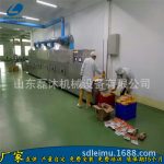 自动流程可食用吸管微波烘干设备20HM面制吸管干燥灭菌隧道炉