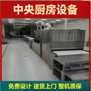 配餐企业微波通道快餐企业广泛使用的盒饭加热隧道炉