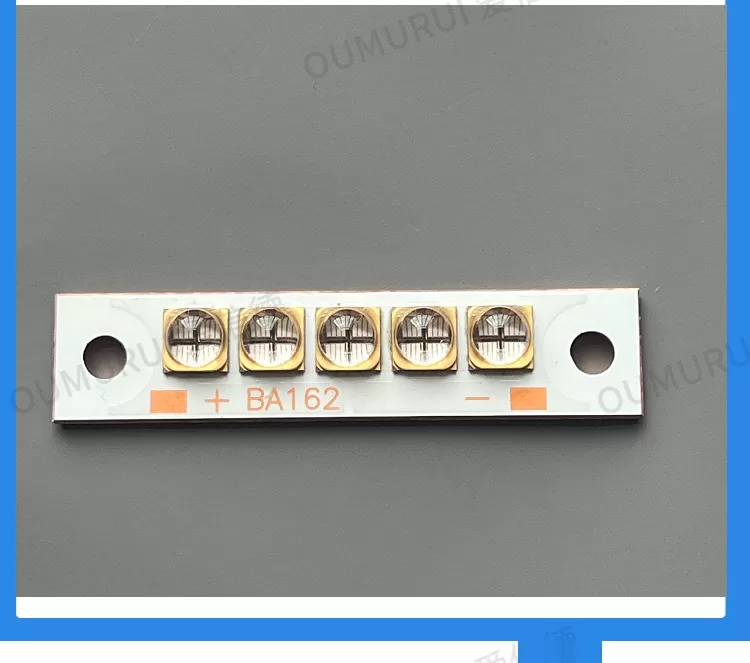 395nmLED油墨打印机固化UVA 6565紫光10W-150W风冷水冷UV固化模块