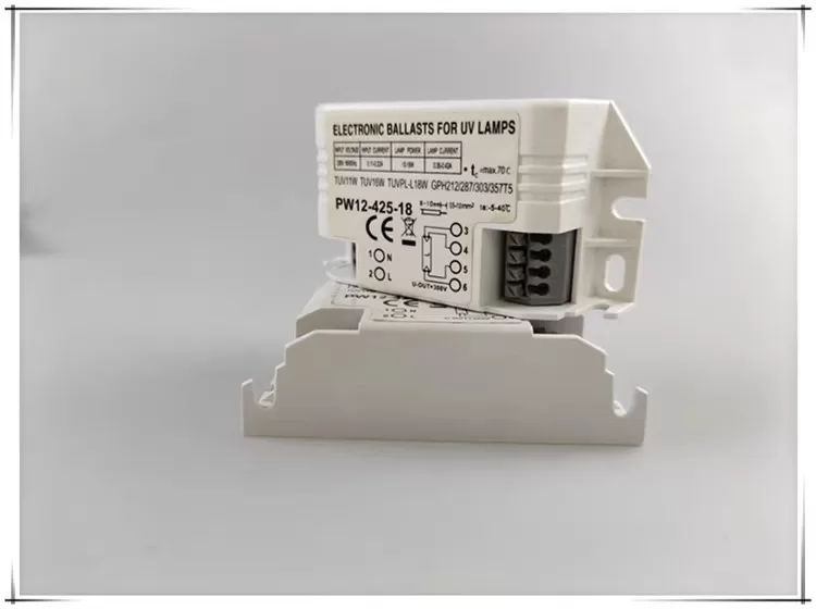 UV光氧光解灯管紫外线臭氧消毒柜杀菌灯管电子镇流器PW12-425-18W