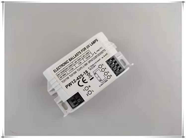 UV光氧光解灯管紫外线臭氧消毒柜杀菌灯管电子镇流器PW12-425-18W
