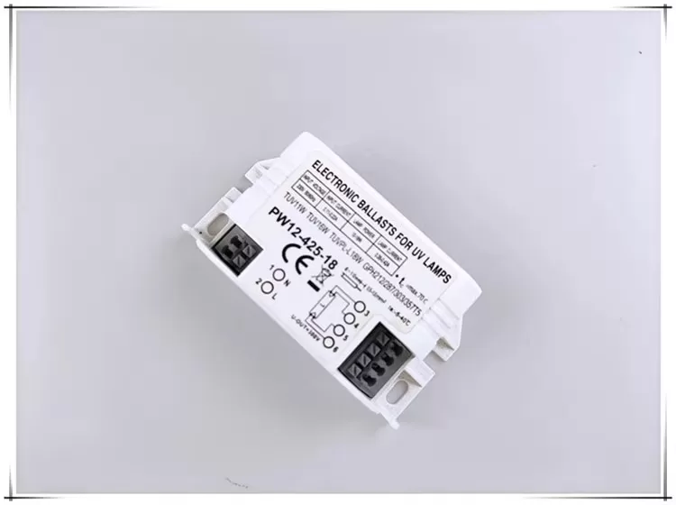 UV光氧光解灯管紫外线臭氧消毒柜杀菌灯管电子镇流器PW12-425-18W