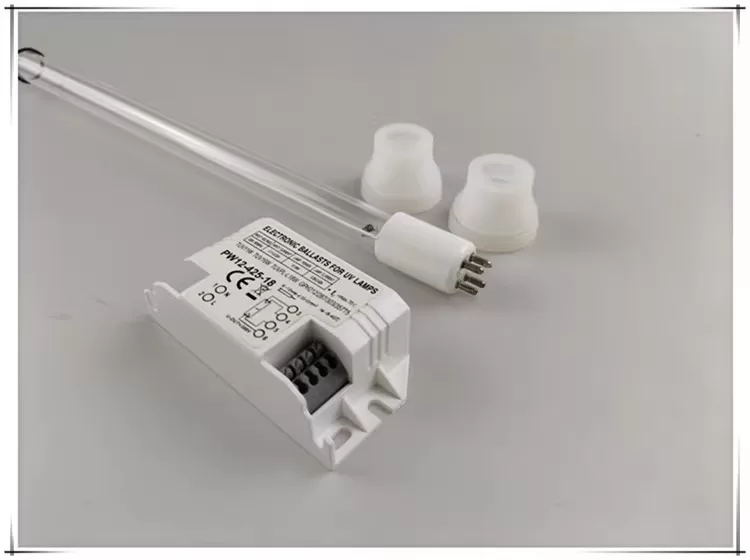 UV光氧光解灯管紫外线臭氧消毒柜杀菌灯管电子镇流器PW12-425-18W