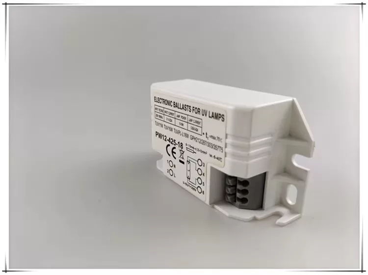 UV光氧光解灯管紫外线臭氧消毒柜杀菌灯管电子镇流器PW12-425-18W