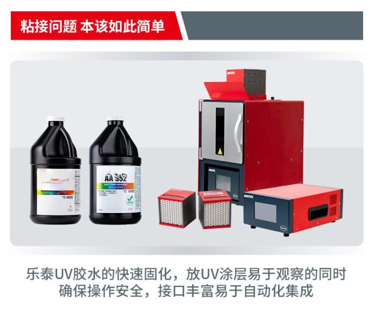 乐泰面光源系统CL42 双波长UV紫外光固化设备LED灯高光强点胶机