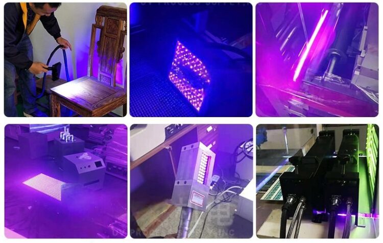 厂家现货直销UVLED固化灯头固化灯 胶水固化uvled面光源uv固化机