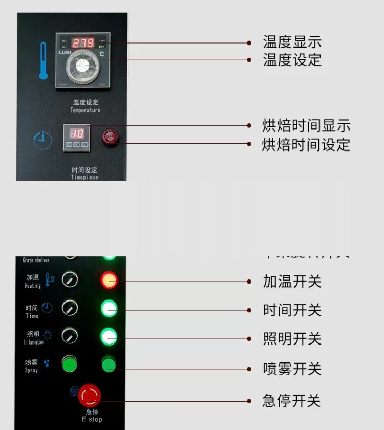 大型Gas燃气烤箱 32盘热风旋转烤炉柴油商用法棍烤箱 Rotary Oven