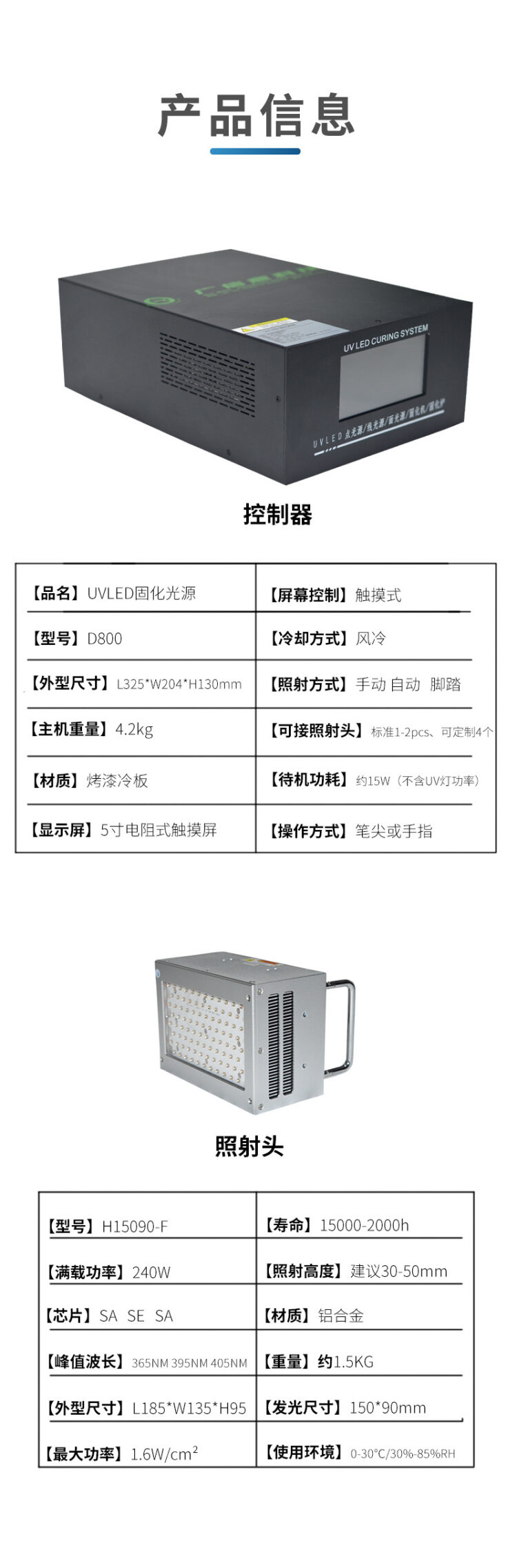 源头工厂UVLED面光源 UVLED固化灯固化炉 紫外线光源UVLED光固机