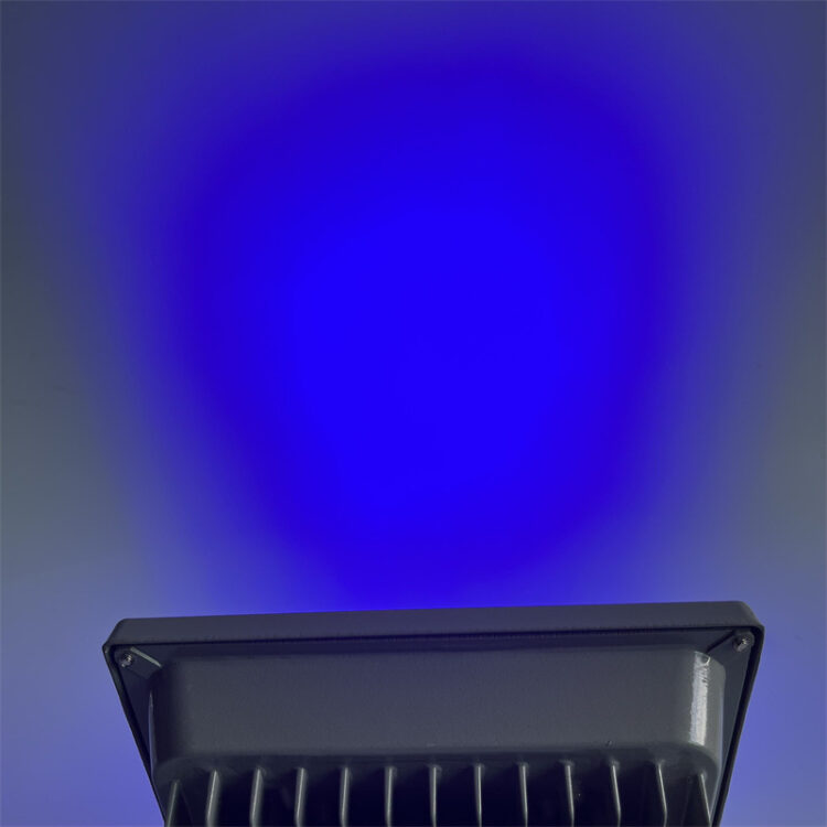 爆款UV胶固化灯小型固化设备led室内灯具灯405nm紫外线油墨投光灯