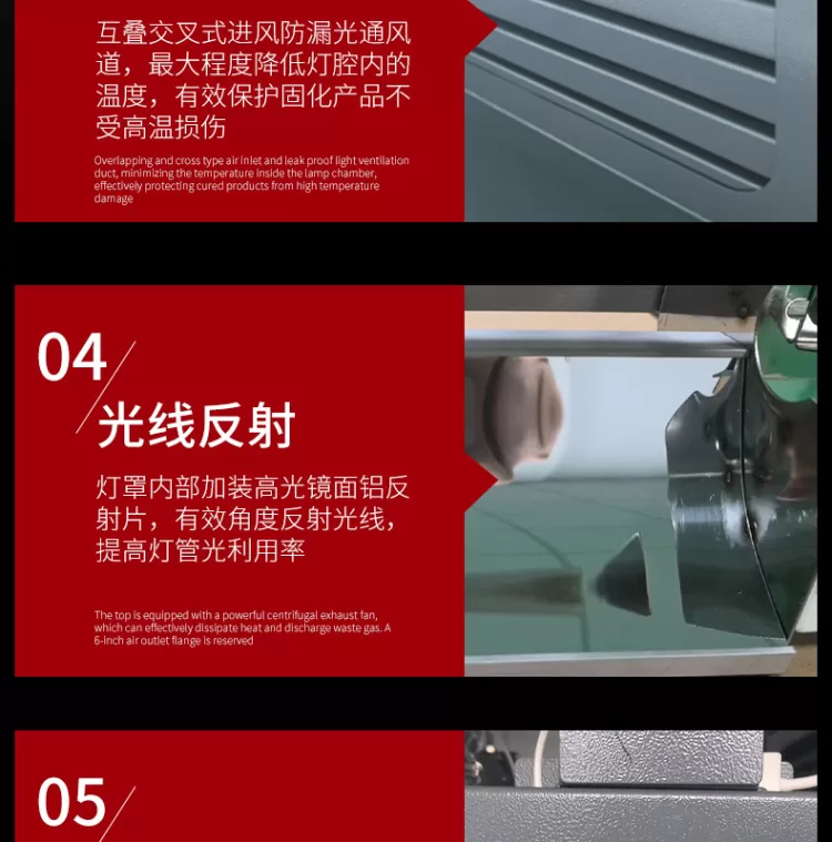 紫外线UV固化炉 双灯大功率无影胶UV光固化机 丝印油墨干燥UV设备