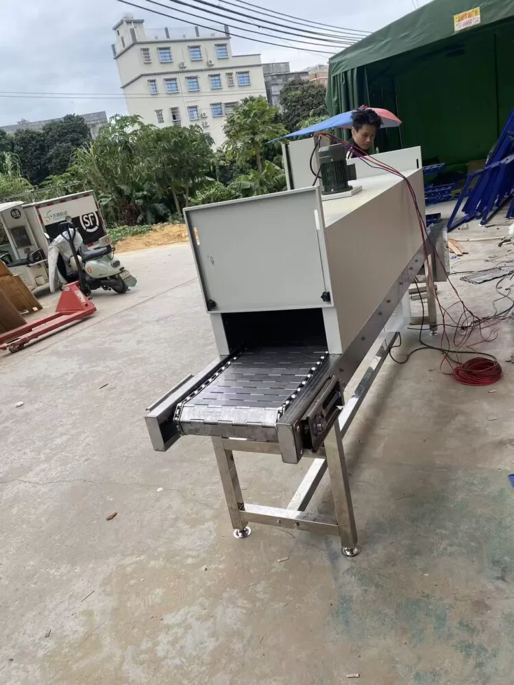 隧道炉烘干线 不锈钢网带耐高温食品输送机 食品高温烘干机流水线