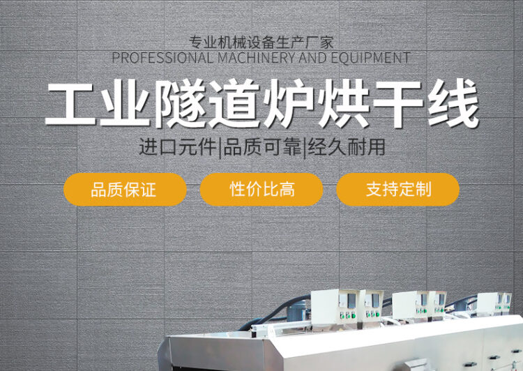隧道炉烘干线 食品隧道烘烤炉 高温工业隧道炉烘干线隧道式烘干机