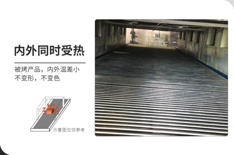 隧道炉烘干线 食品隧道烘烤炉 高温工业隧道炉烘干线隧道式烘干机